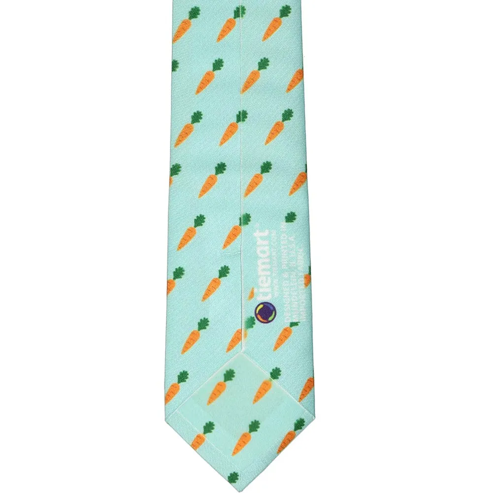 Carrot Slim Necktie, 2.5" Width sold by TieMart product image thumbnail 4
