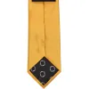 Gold Bar Solid Color Necktie sold by TieMart