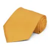 Gold Bar Solid Color Necktie sold by TieMart