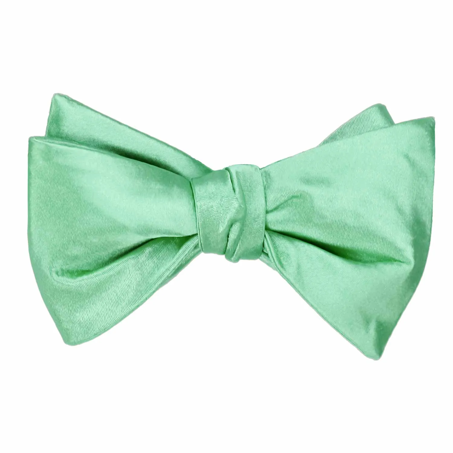 Seafoam Self-Tie Bow Tie sold by TieMart product image thumbnail 2