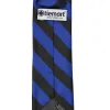 Royal Blue and Black Extra Long Striped Tie sold by TieMart