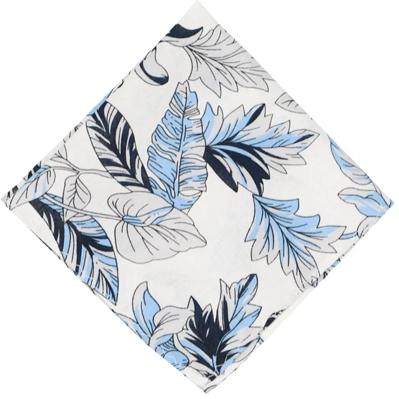 Lahaina Hawaiian Floral Pocket Square sold by TieMart