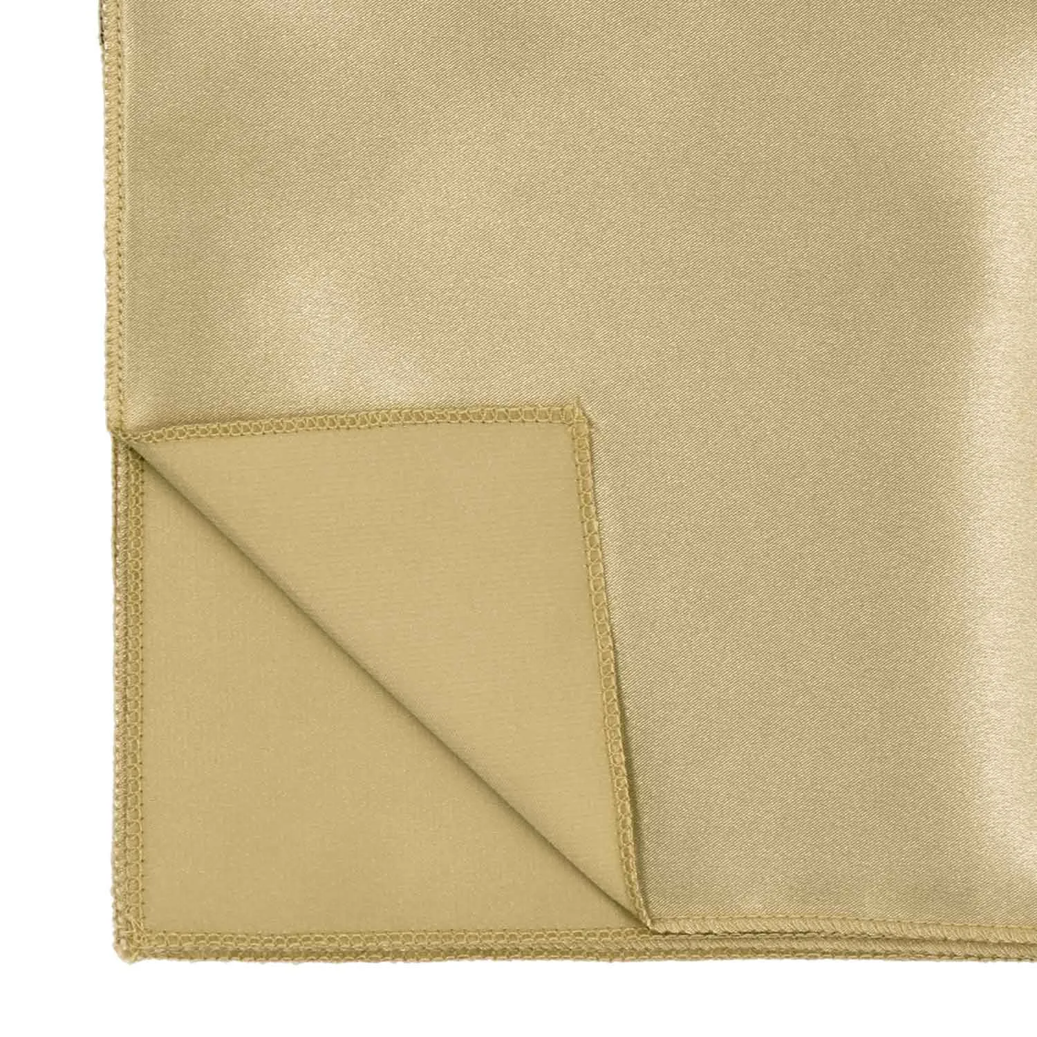 Sparkling Champagne Solid Color Scarf sold by TieMart product image thumbnail 3