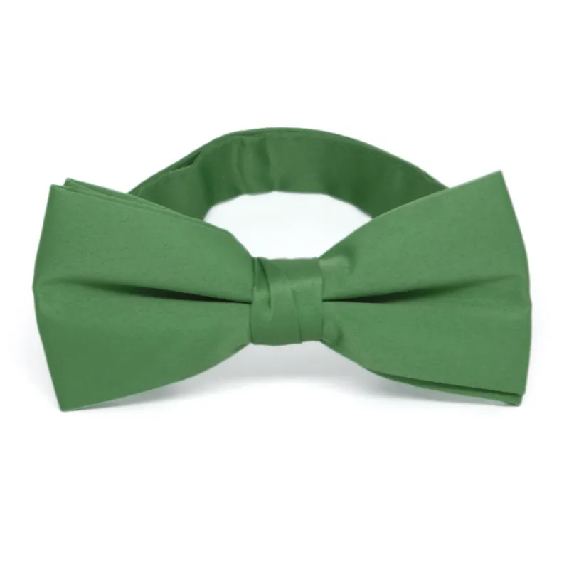 Irish Green Staff Bow Tie sold by TieMart