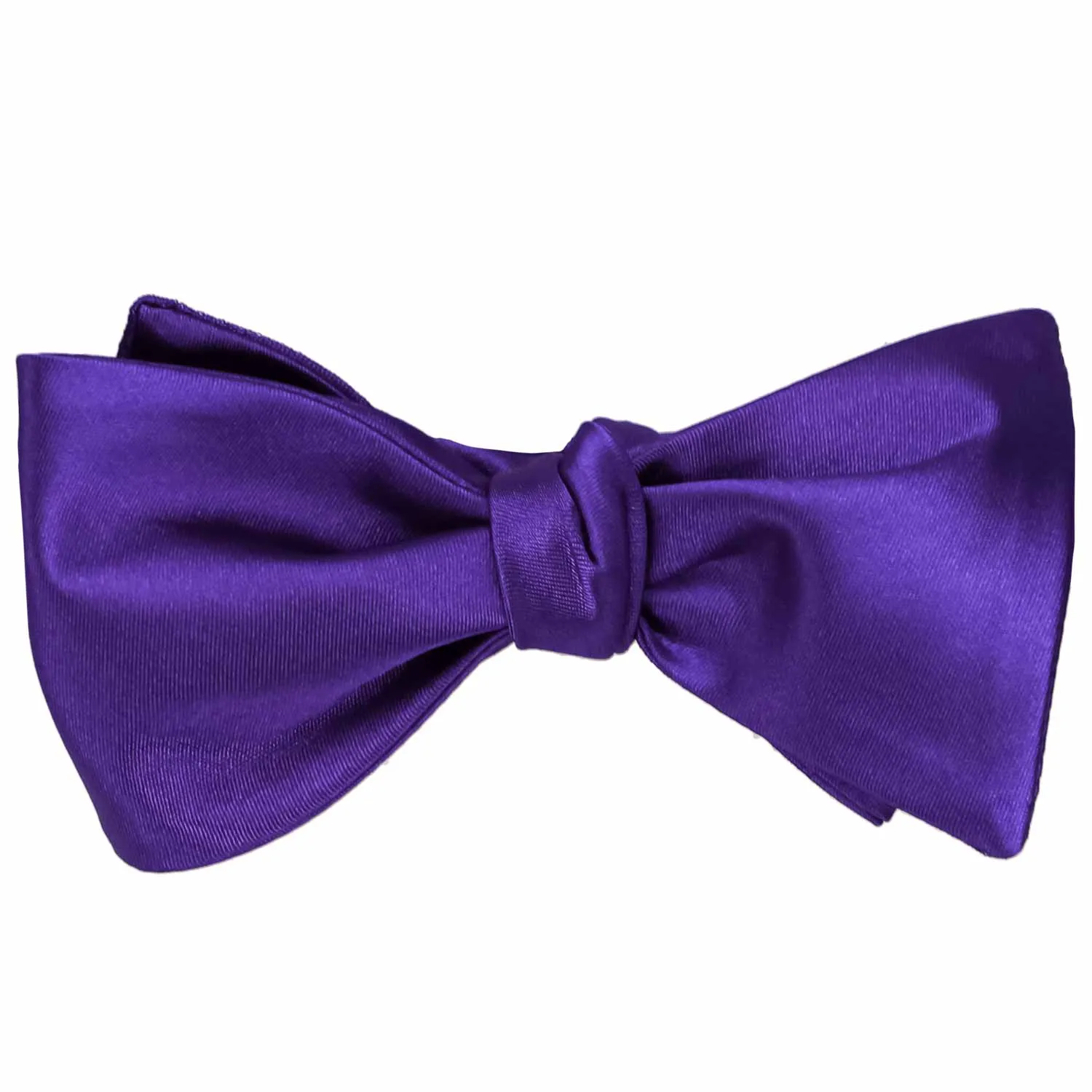 Amethyst Purple Self-Tie Bow Tie sold by TieMart product image thumbnail 2
