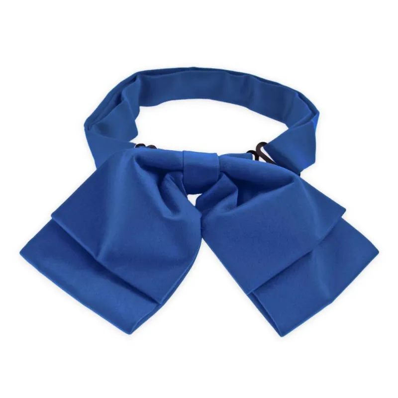 Cobalt Blue Floppy Bow Tie sold by TieMart