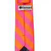 Hot Pink and Orange Striped Tie sold by TieMart
