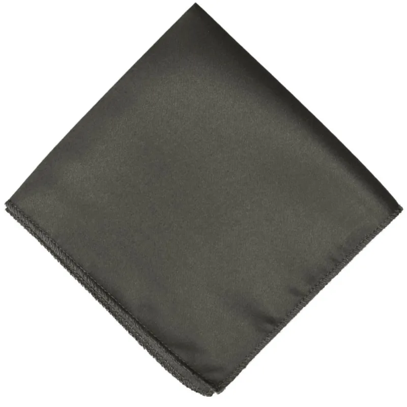 Dusk Gray Pocket Square sold by TieMart