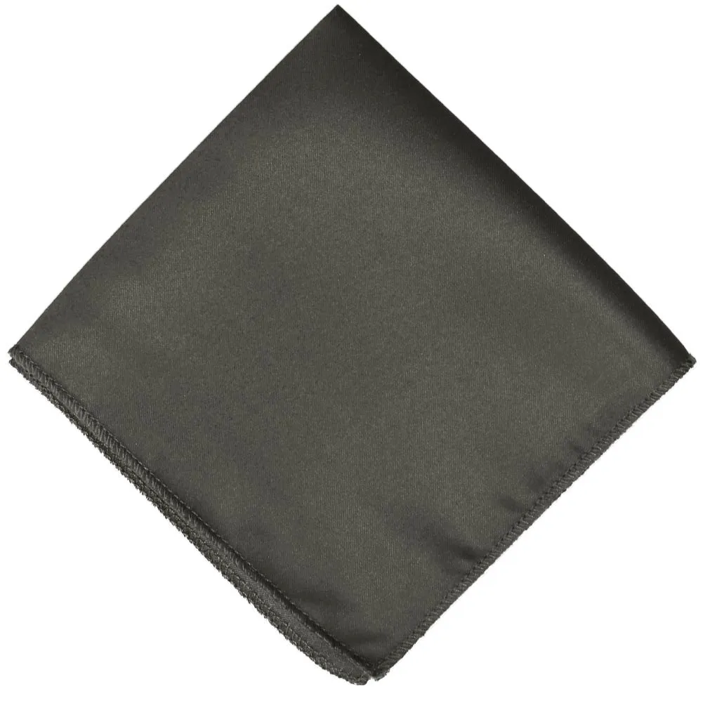 Dusk Gray Pocket Square sold by TieMart
