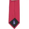 Red Cotton/Silk Necktie sold by TieMart