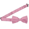 Antique Pink Band Collar Bow Tie sold by TieMart