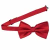 Red Premium Bow Tie sold by TieMart