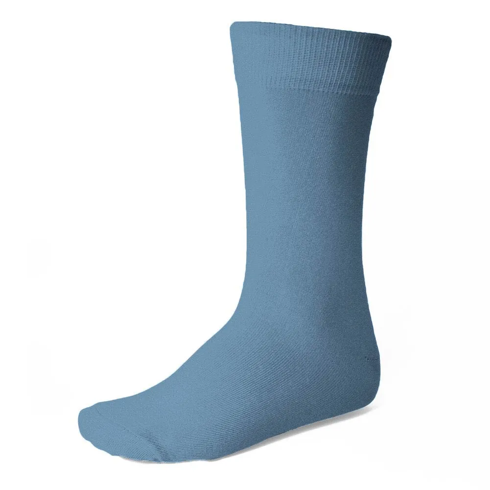 Men's Serene Blue Socks sold by TieMart
