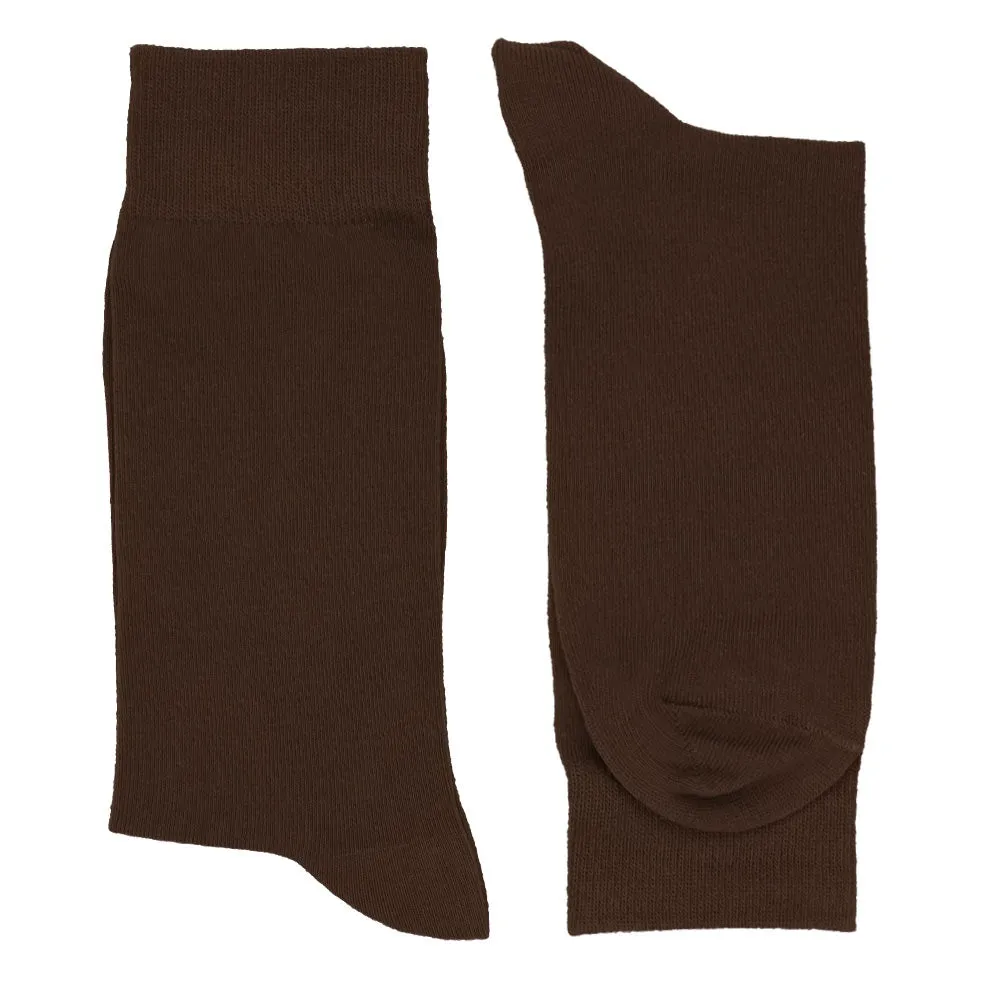 Men's Brown Socks sold by TieMart product image thumbnail 2