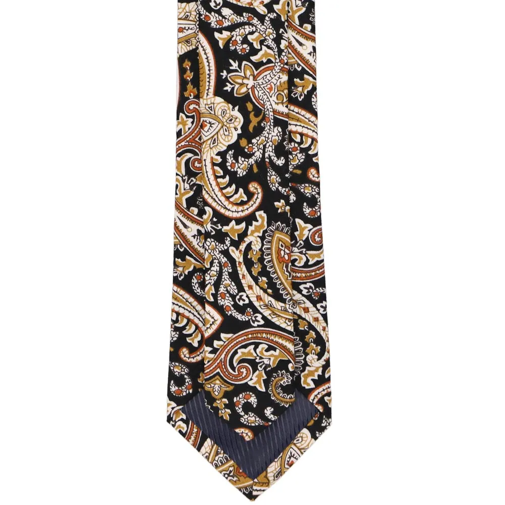 Ballard Paisley Cotton Slim Tie, 2.5" Width sold by TieMart product image thumbnail 3