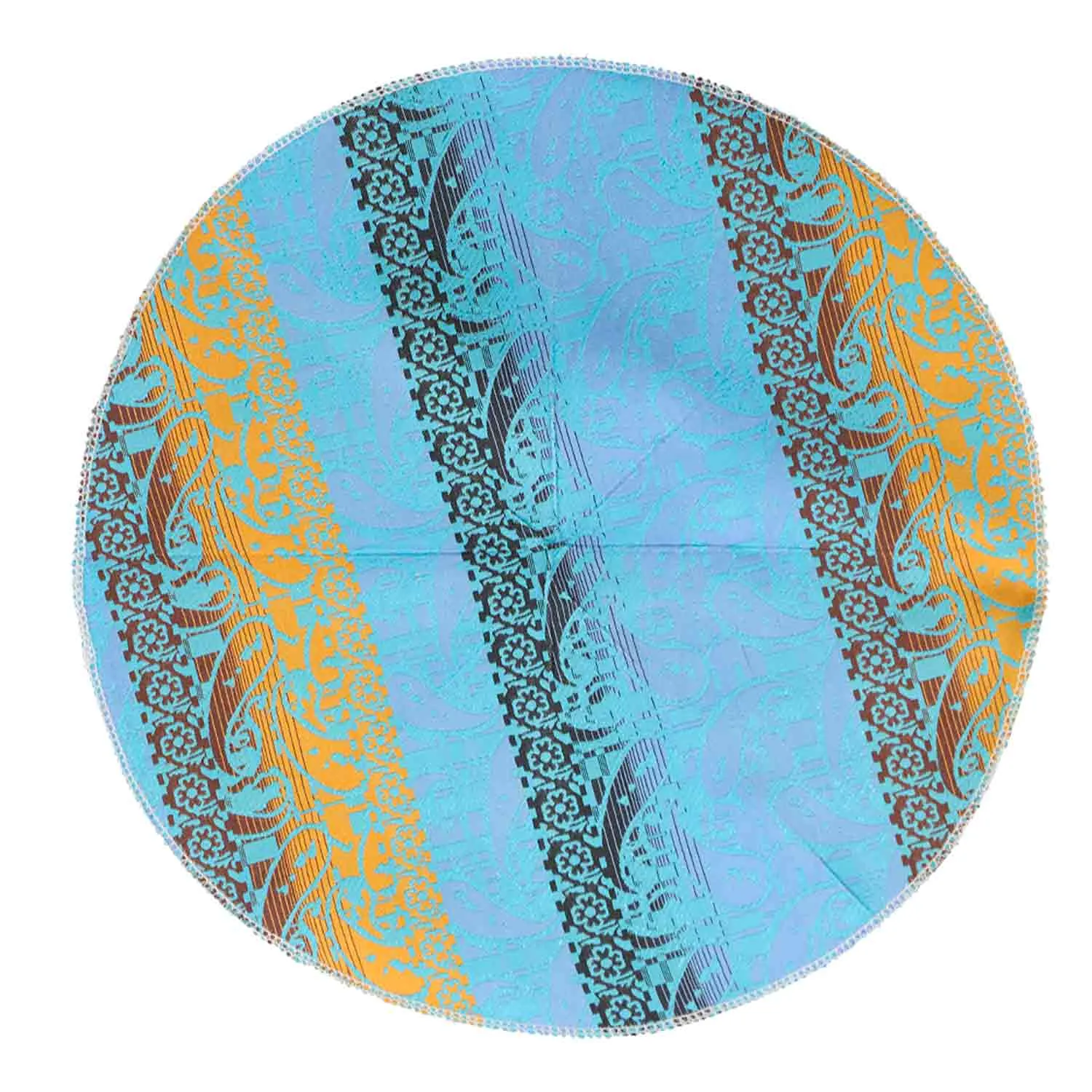 Blue Vernon Paisley Necktie sold by TieMart product image thumbnail 5