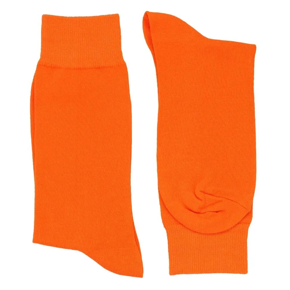 Men's Tangerine Socks sold by TieMart product image thumbnail 2