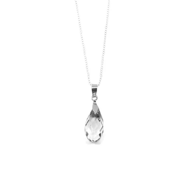 Briolette Crystal Necklace sold by TieMart