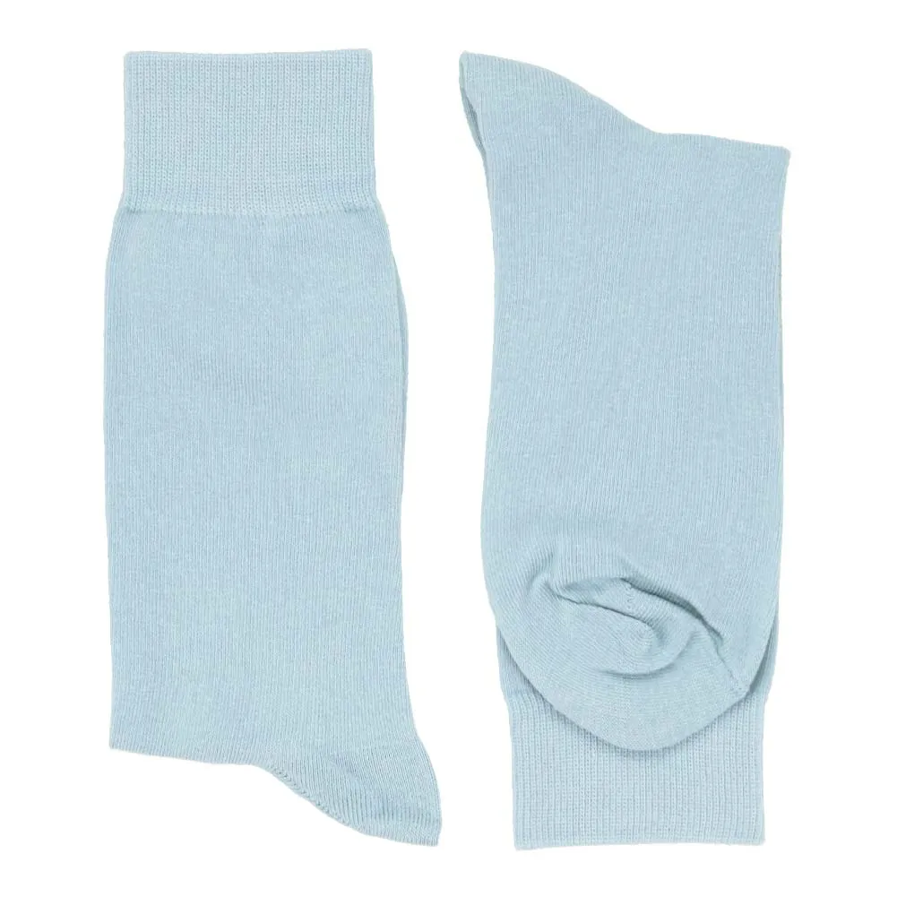 Men's Pale Blue Socks sold by TieMart product image thumbnail 2