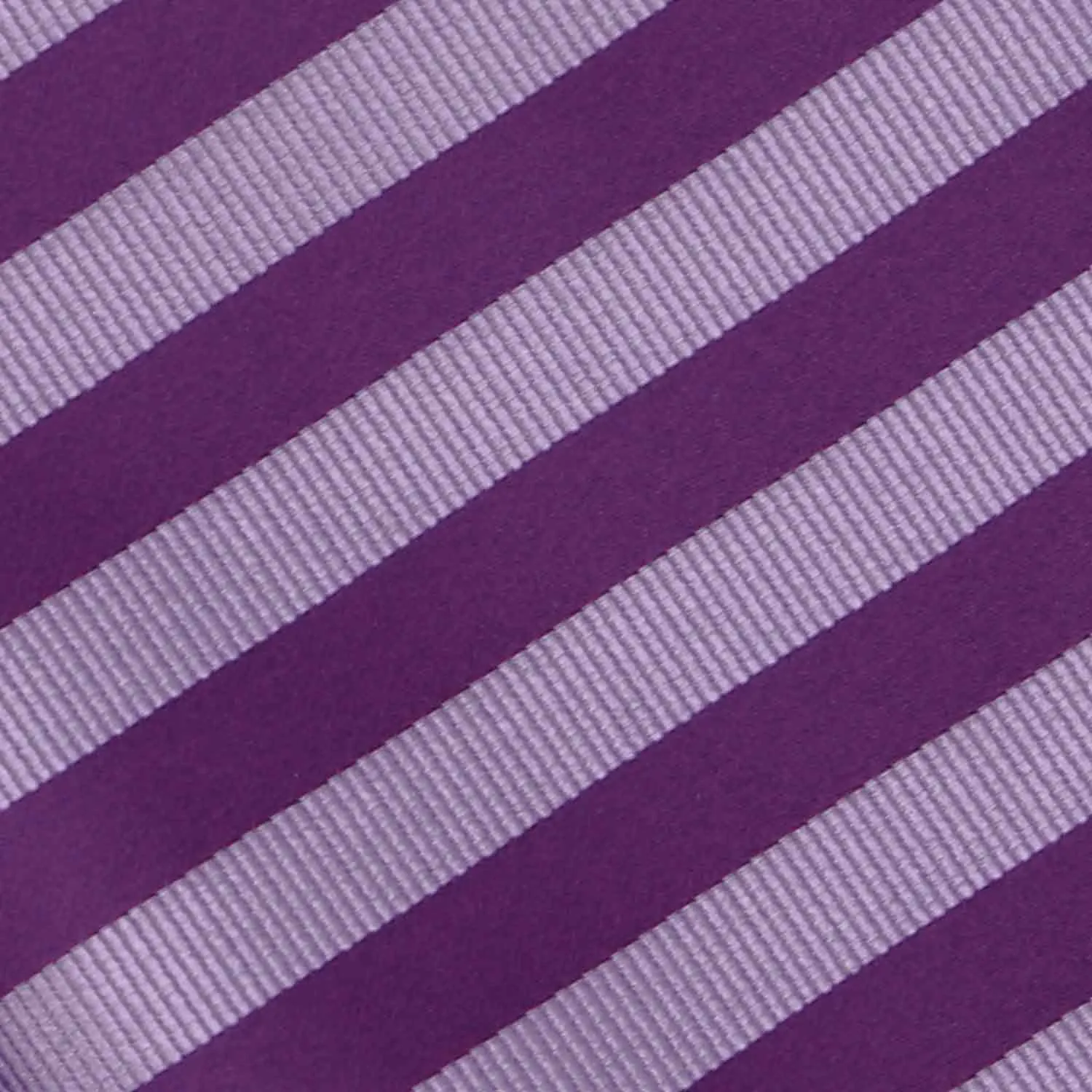 Deep Wisteria Formal Striped Tie sold by TieMart product image thumbnail 5