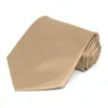 Bronze Solid Color Necktie sold by TieMart