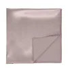 Quartz Solid Color Pocket Square sold by TieMart
