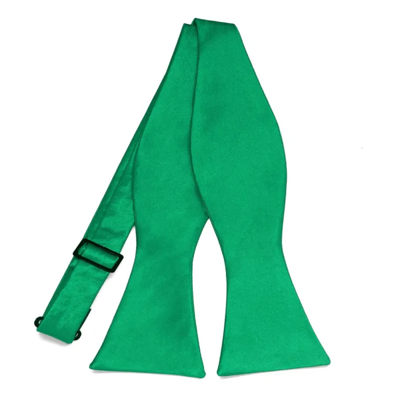 Green Self-Tie Bow Tie sold by TieMart
