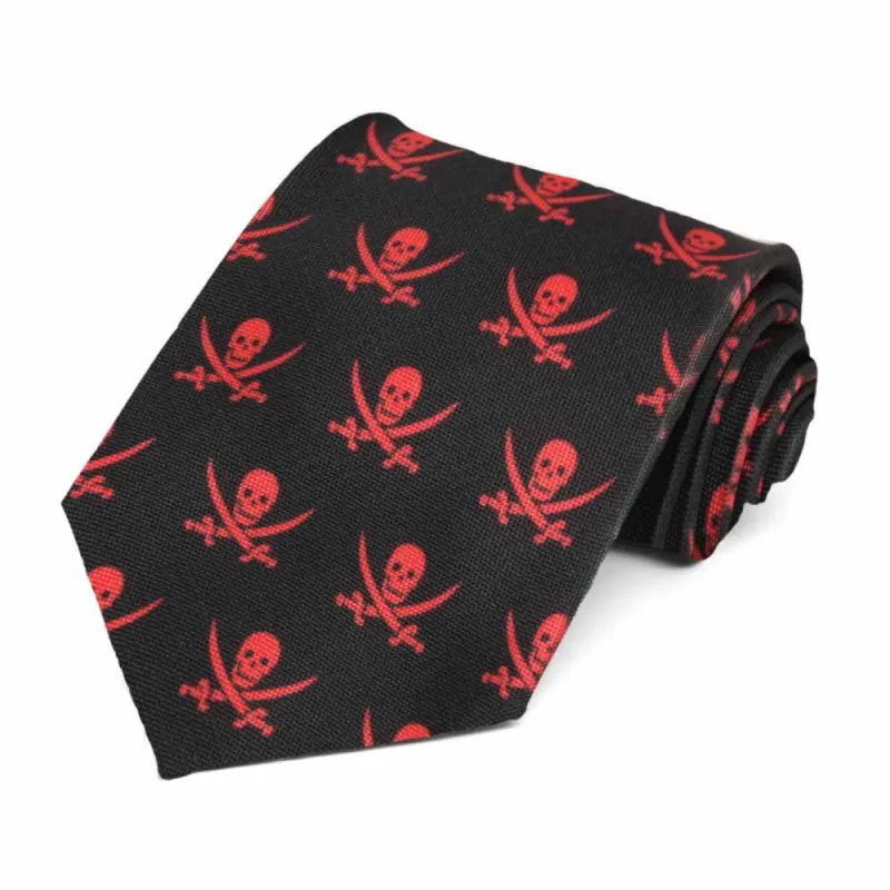 Pirate Necktie sold by TieMart