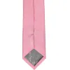 Bubblegum Pink Herringbone Silk Slim Necktie, 2.5" Width sold by TieMart