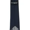 Dark Navy Blue Matte Finish Necktie, 3" Width sold by TieMart