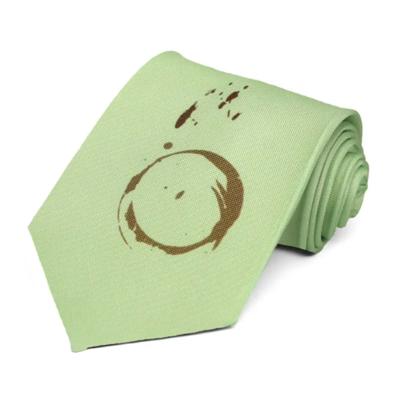 Coffee Stained Necktie sold by TieMart