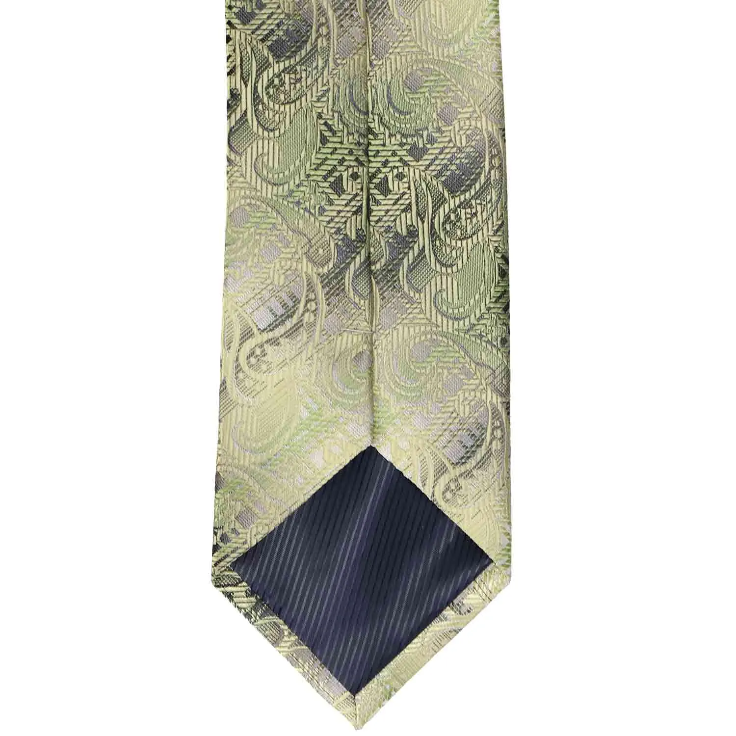 Green Viking Paisley Necktie sold by TieMart product image thumbnail 3