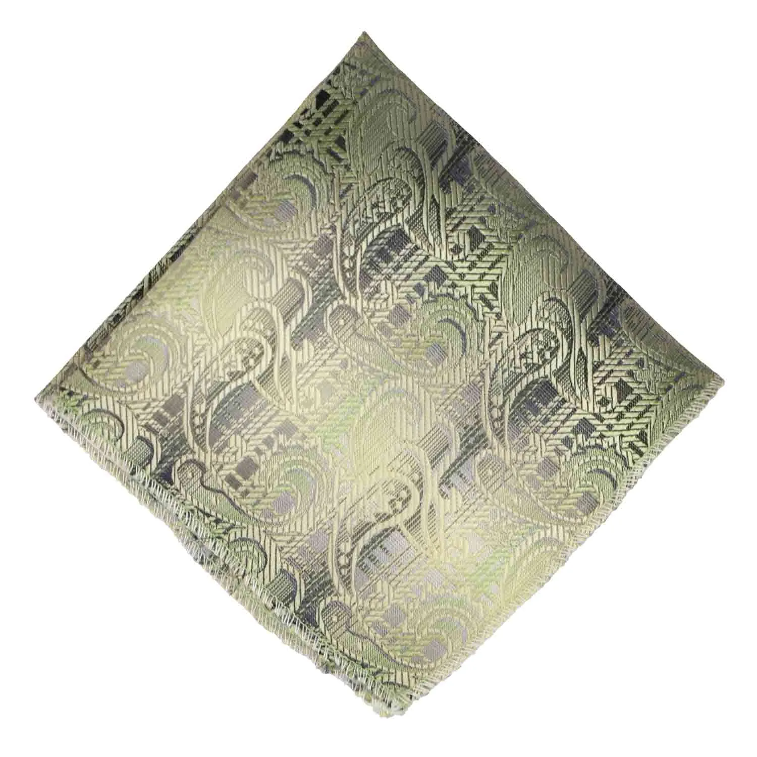 Green Viking Paisley Necktie sold by TieMart product image thumbnail 5