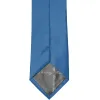 Blue Solid Color Necktie sold by TieMart
