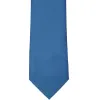 Blue Solid Color Necktie sold by TieMart