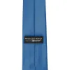 Blue Solid Color Necktie sold by TieMart