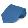 Blue Solid Color Necktie sold by TieMart