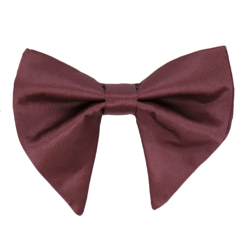 Merlot Oversized Teardrop Bow Tie made by TieMart