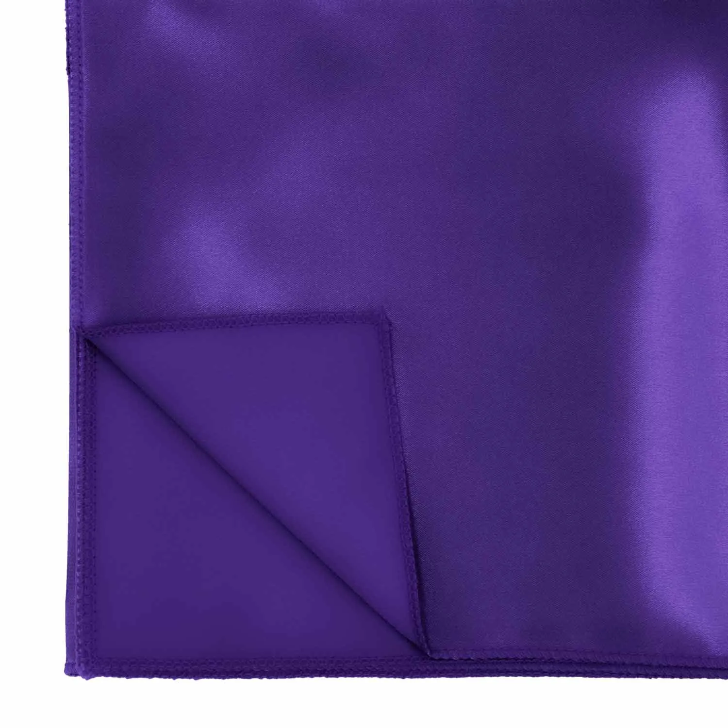 Amethyst Purple Solid Color Scarf sold by TieMart product image thumbnail 3