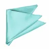 Pool Blue Premium Pocket Square sold by TieMart