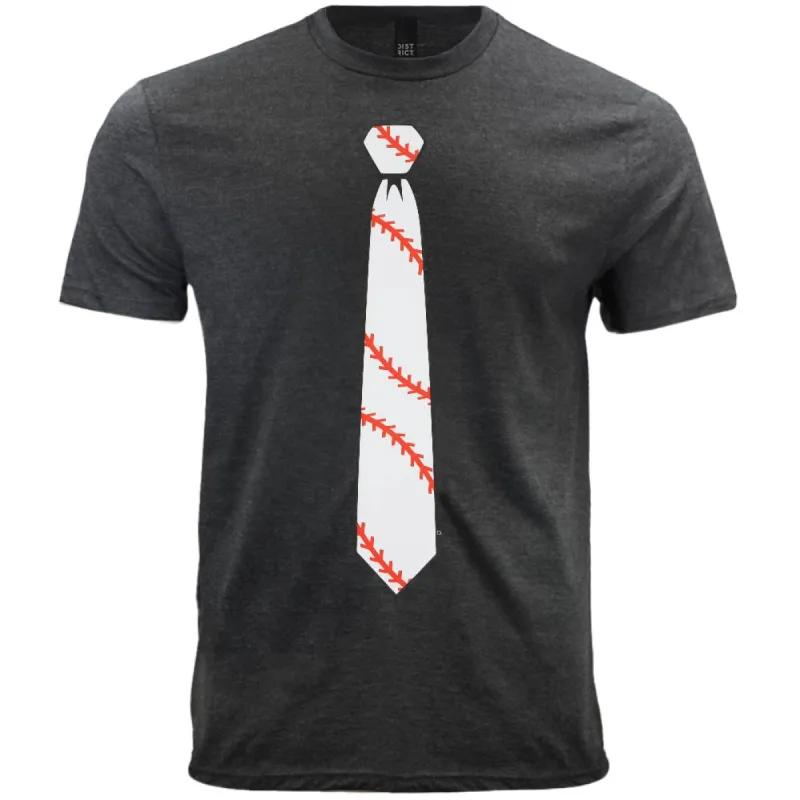 Baseball Laces Necktie T-Shirt sold by TieMart
