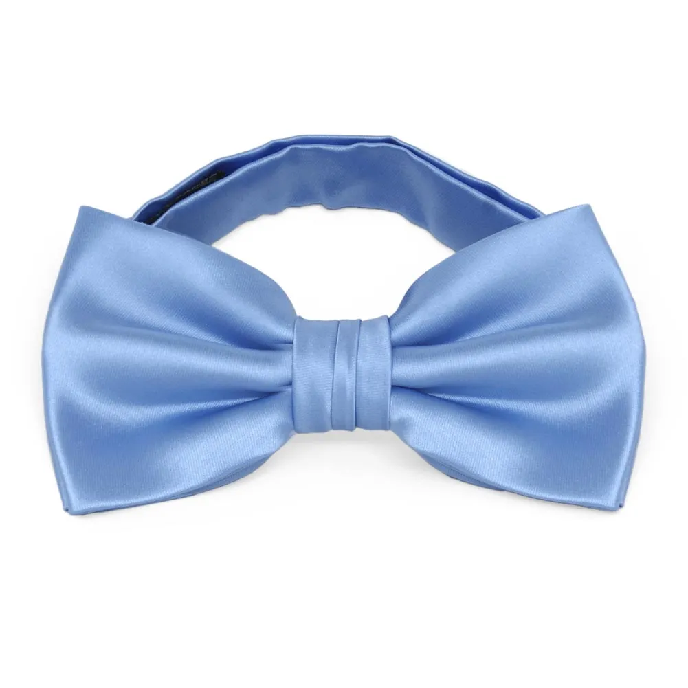 Cornflower Premium Bow Tie sold by TieMart