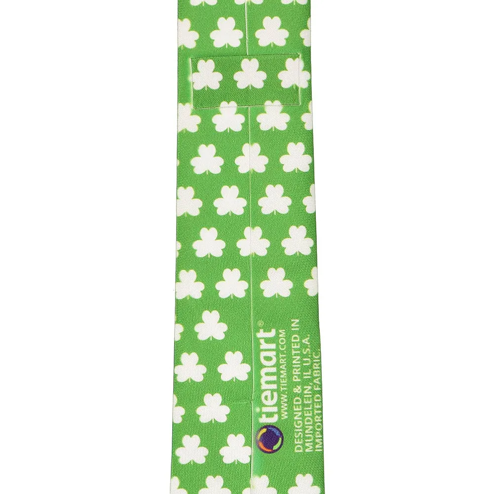 Lucky St. Patrick's Day Slim Necktie, 2.5" Width sold by TieMart product image thumbnail 3