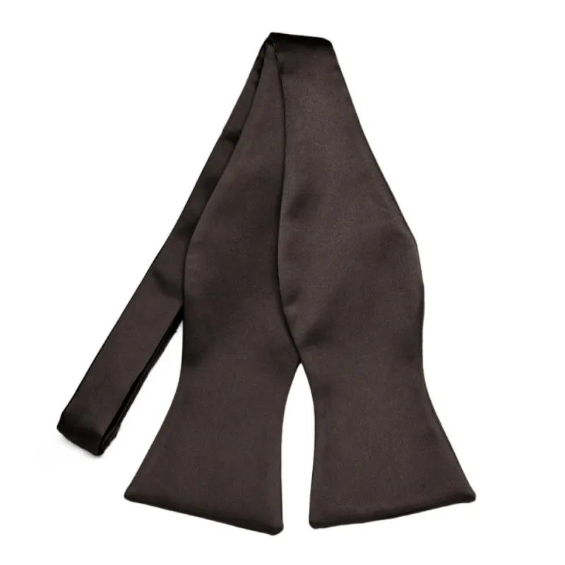 Truffle Brown Premium Self-Tie Bow Tie sold by TieMart