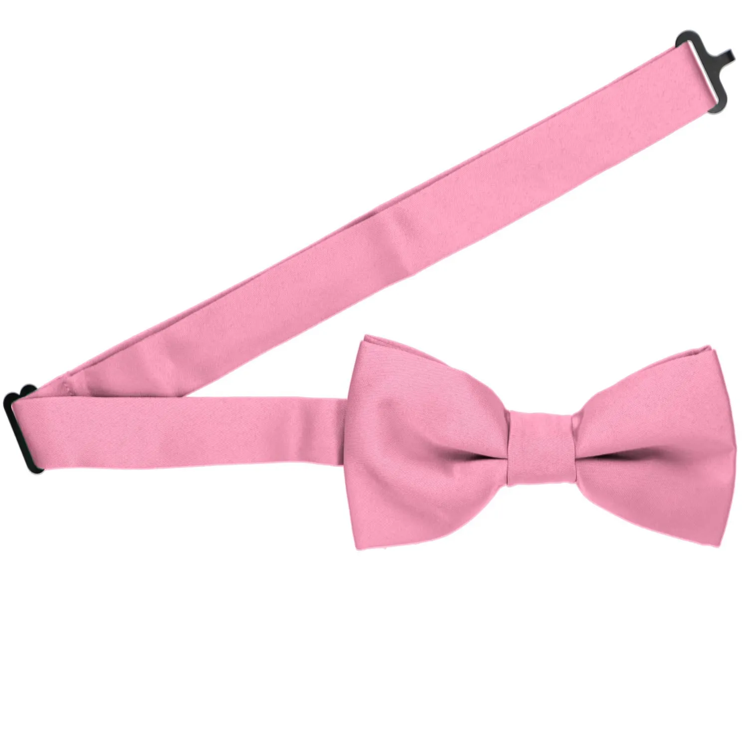 Bubblegum Pink Band Collar Bow Tie sold by TieMart product image thumbnail 3