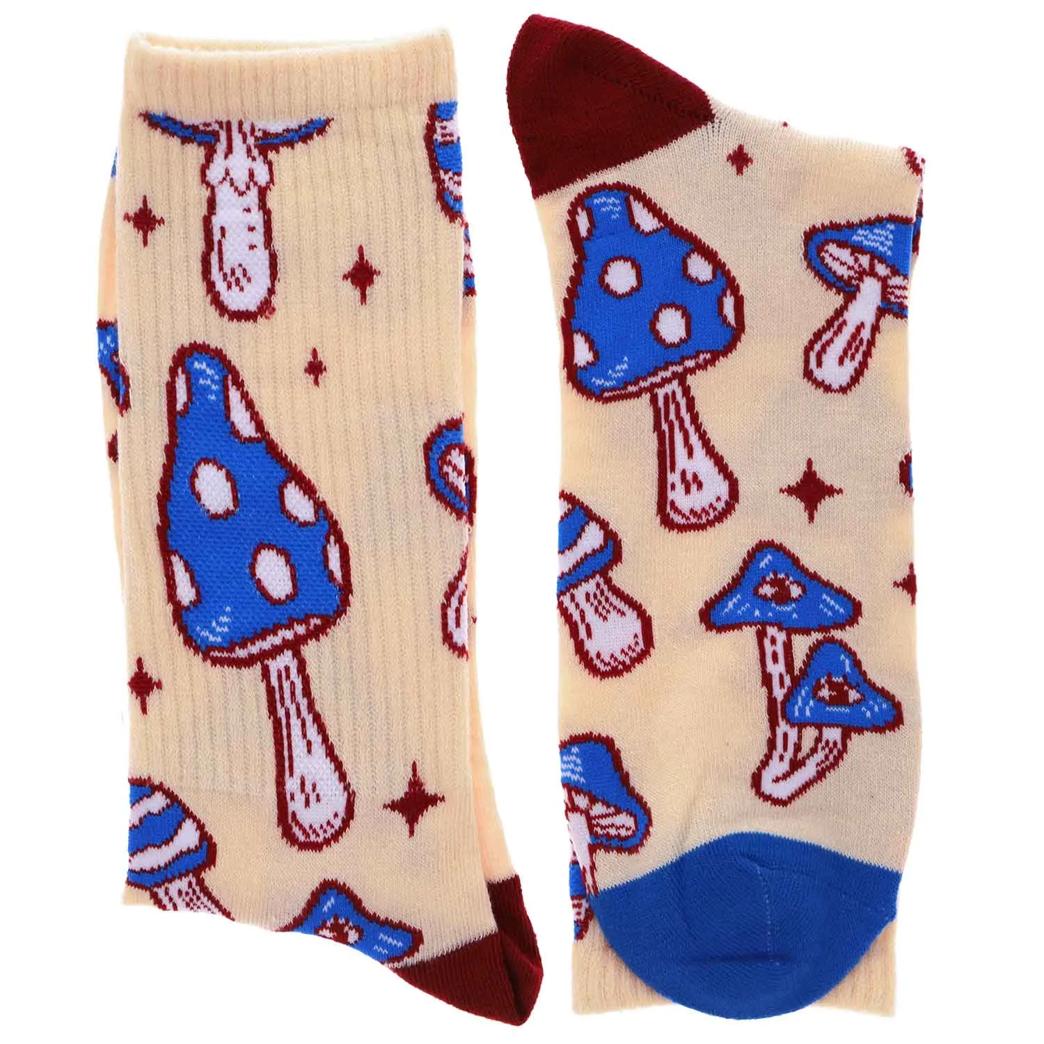 Men's Funky Mushroom Socks sold by TieMart product image thumbnail 2