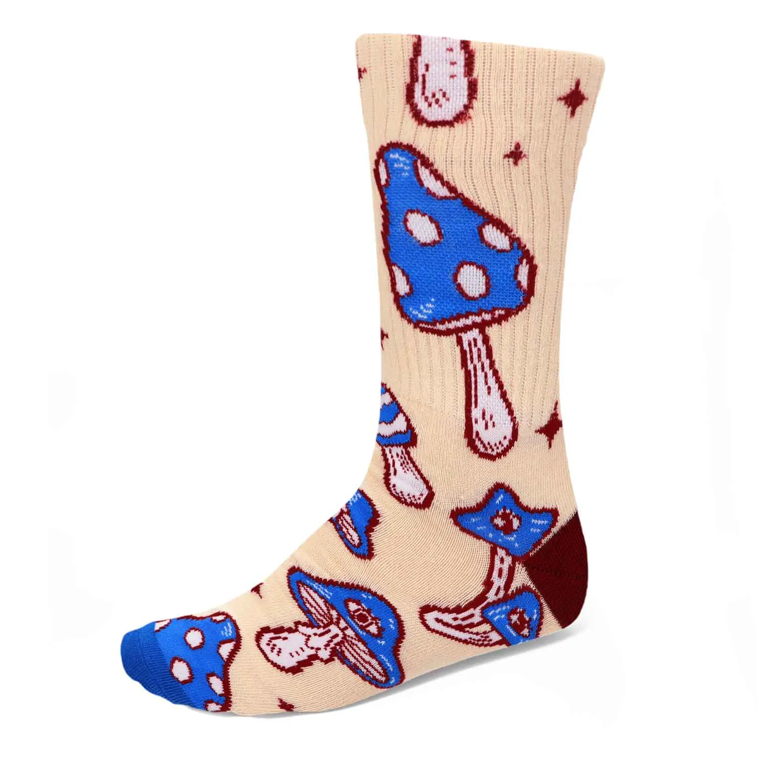 Men's Funky Mushroom Socks sold by TieMart
