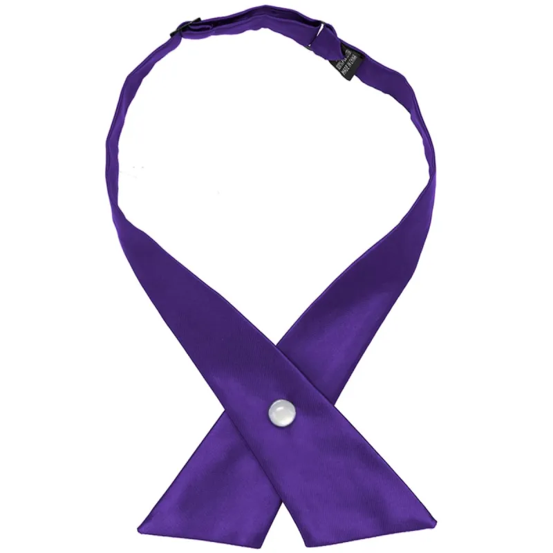 Dark Purple Crossover Tie sold by TieMart