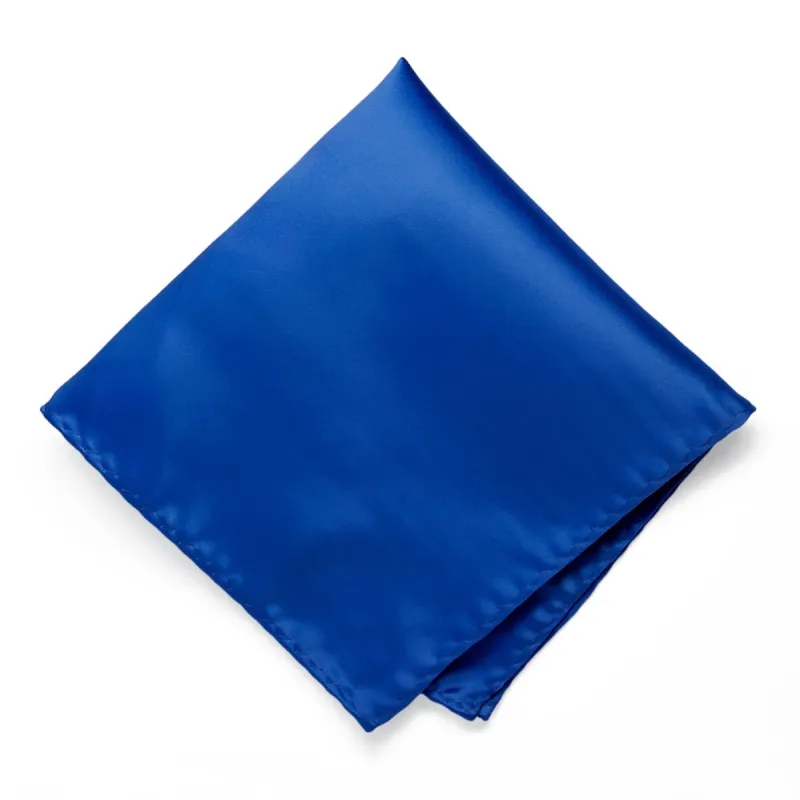 Horizon Blue Premium Pocket Square sold by TieMart