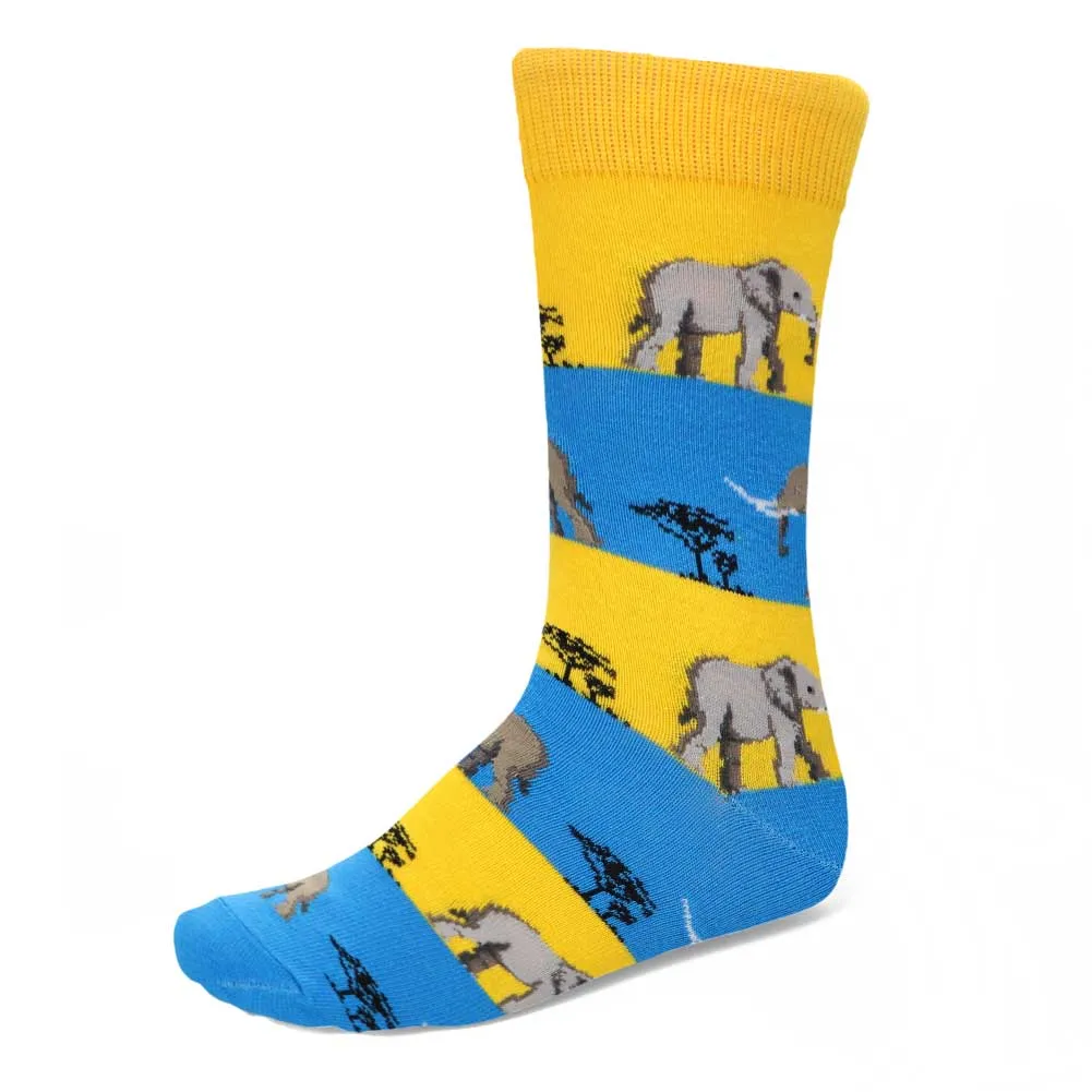Men's Elephant Socks sold by TieMart